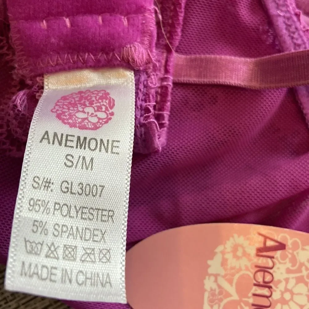 Anemone floral lace bralette size S/M new with tags